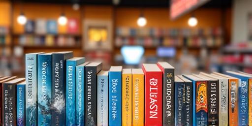 Latest new book releases and bestsellers on display